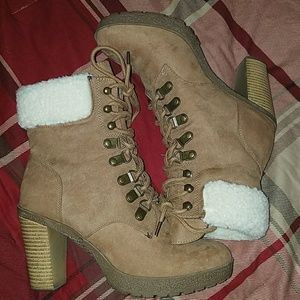 Tan Winter Boots